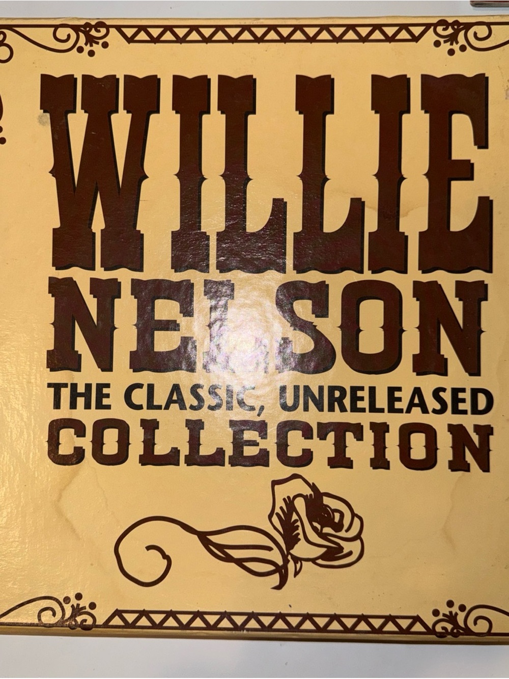 Box Set Willie Nelson The Classic Unreleased Collection 4 Cassettes 52 Page Book